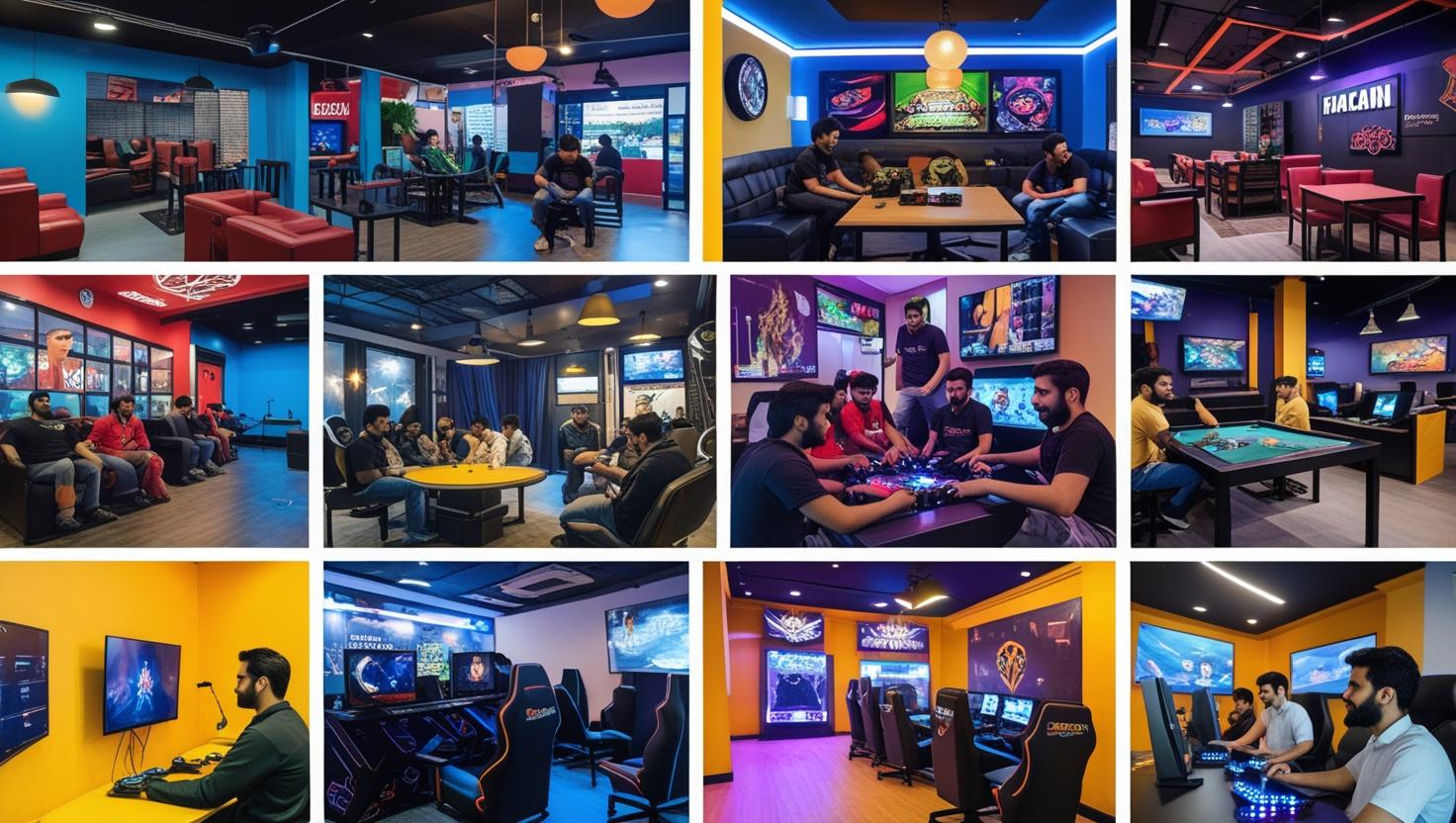 Pakistan Mein Best Gaming Cafes Ki List Aur Reviews 2025 | Top Gaming Lounges