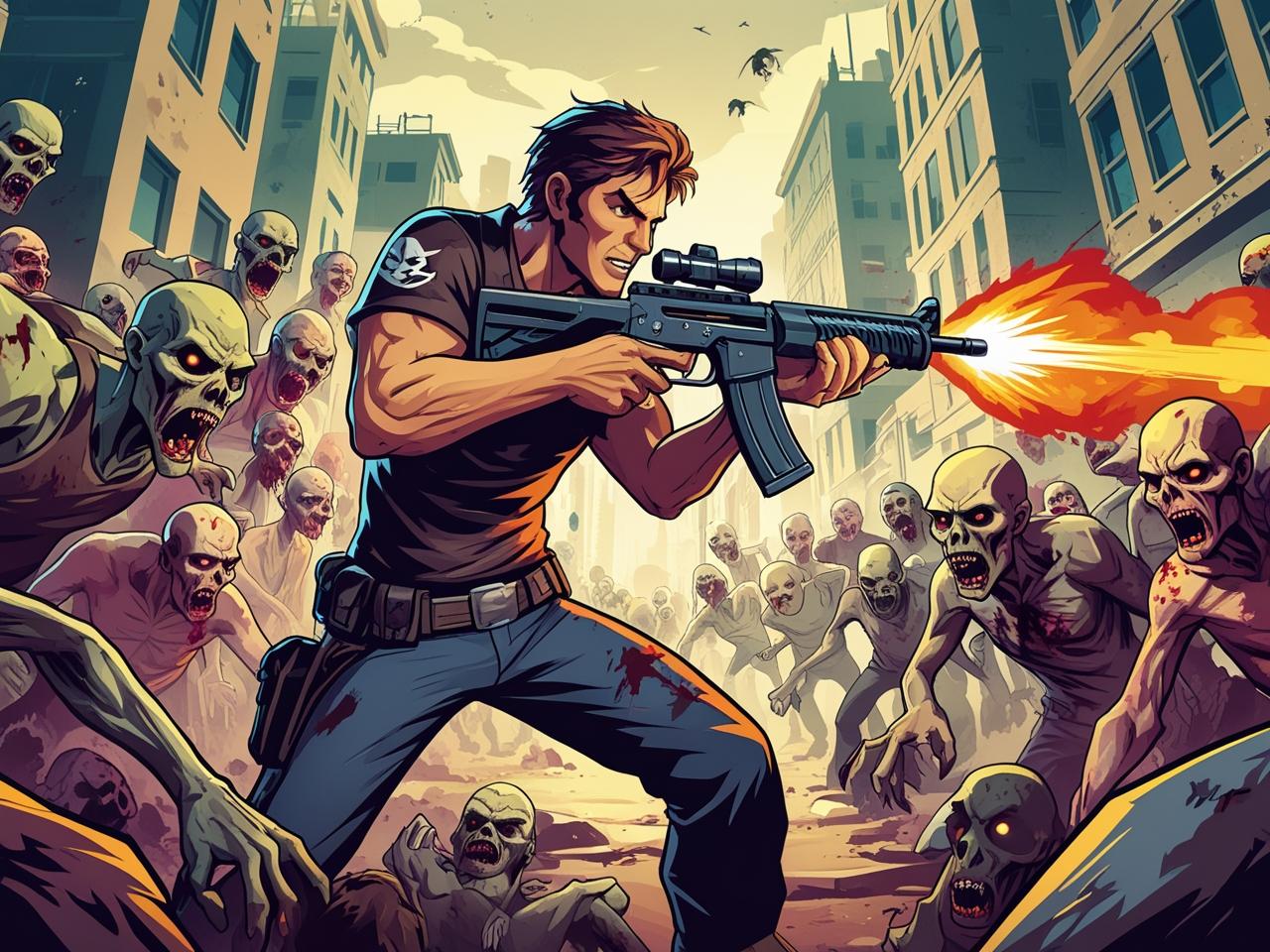 Zombie Shooting King