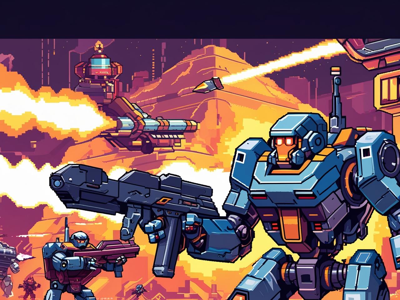 Gun Metal War 2D Mobile
