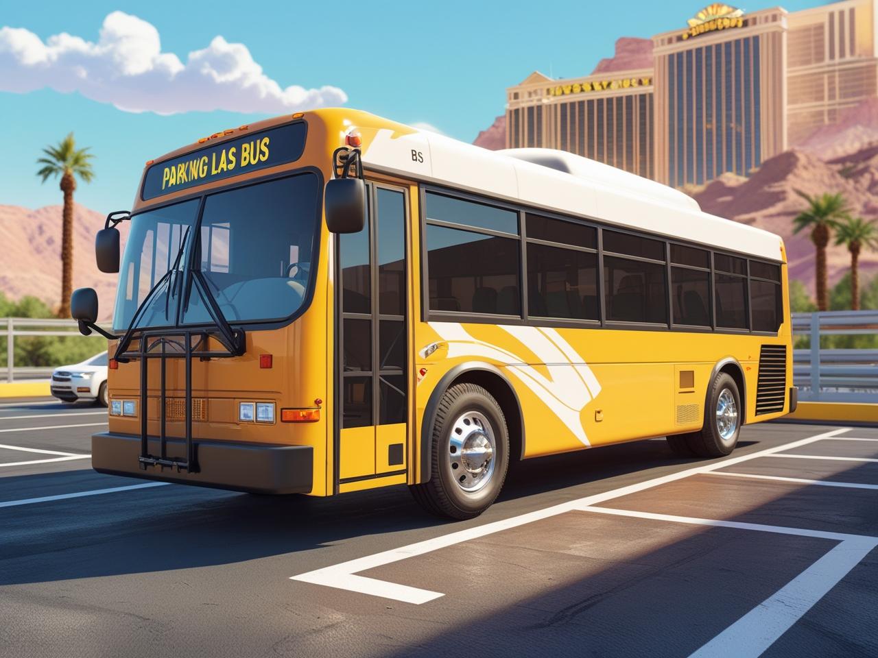 Vegas City Highway Bus: Parking Simulator