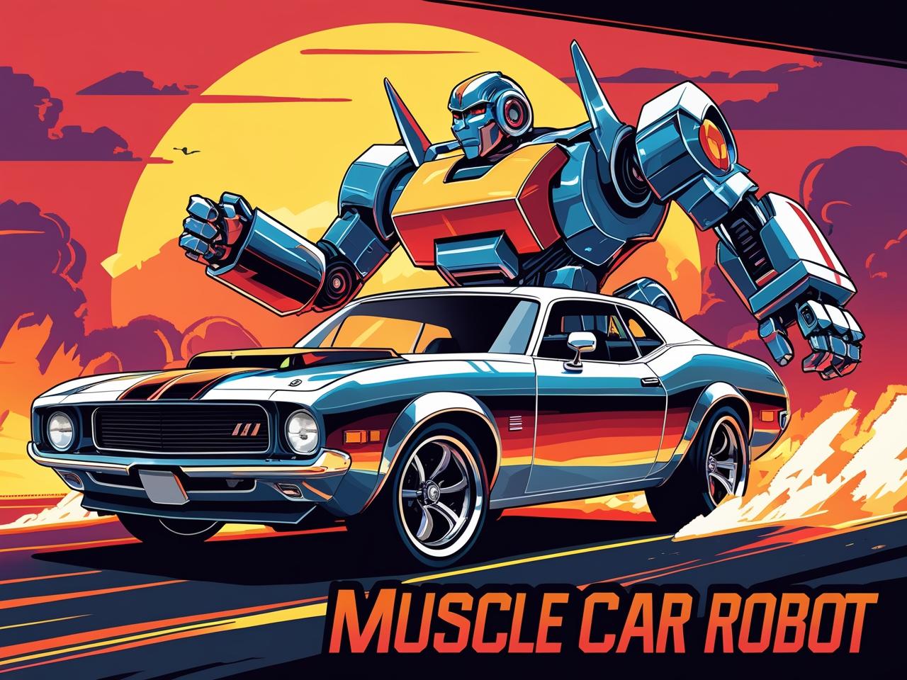 Muscle Car Robot