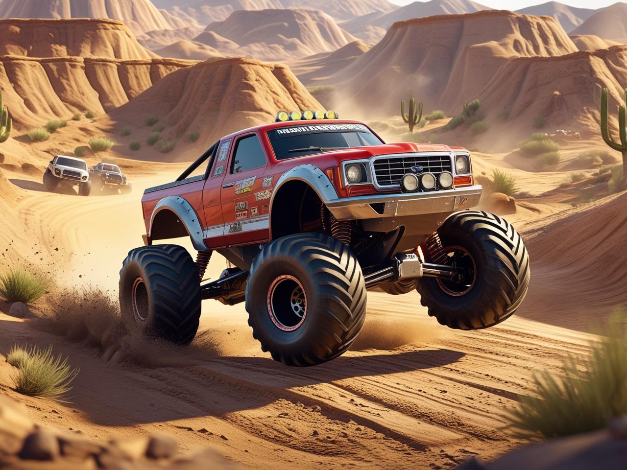 Monster Truck Speed Race