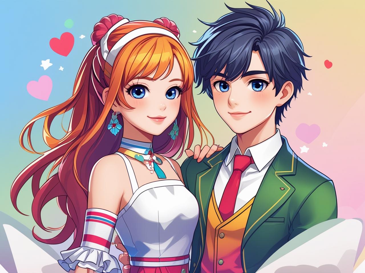 Anime Couples Dress Up