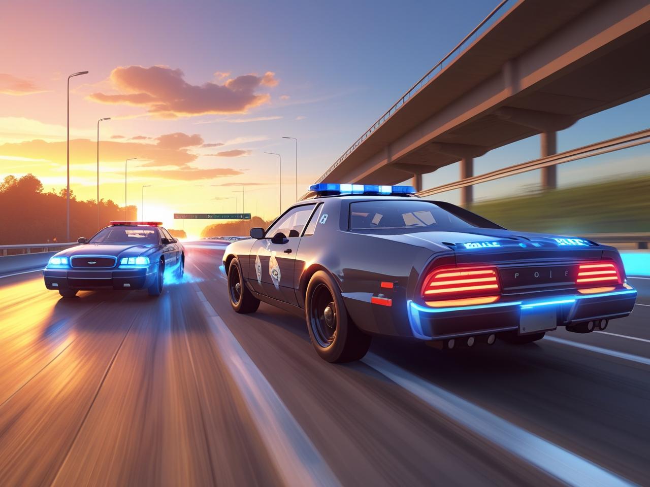 Highway Police Race