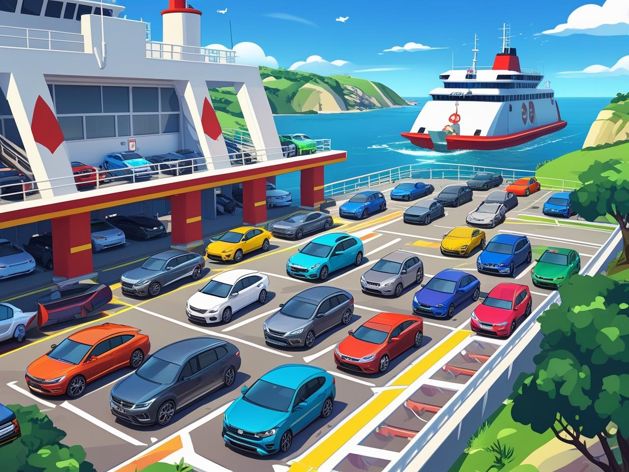 Car Ferry Parking 2023