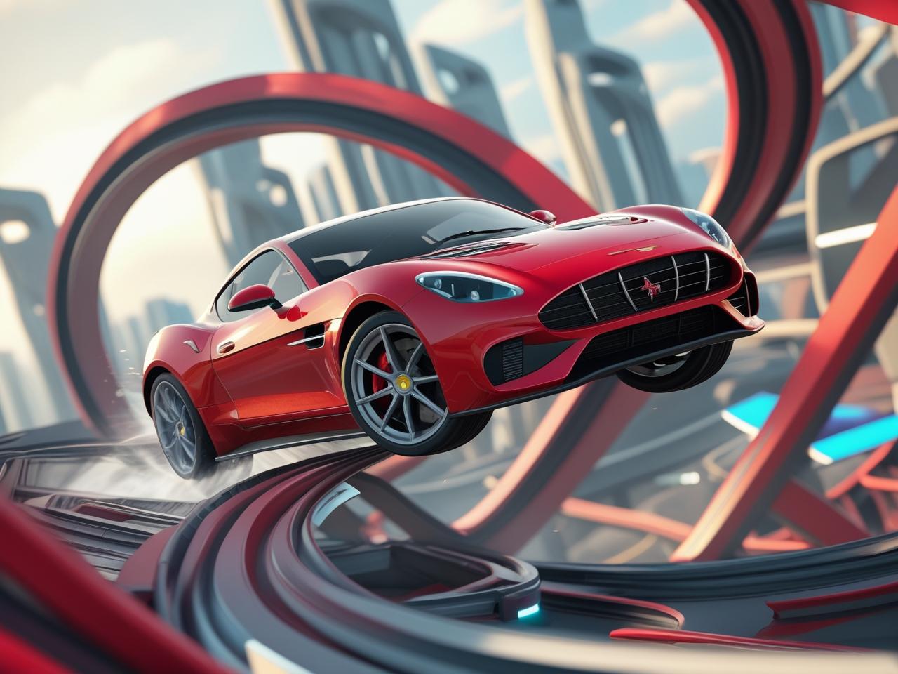Extreme Impossible Tracks Stunt Car Racing 3D