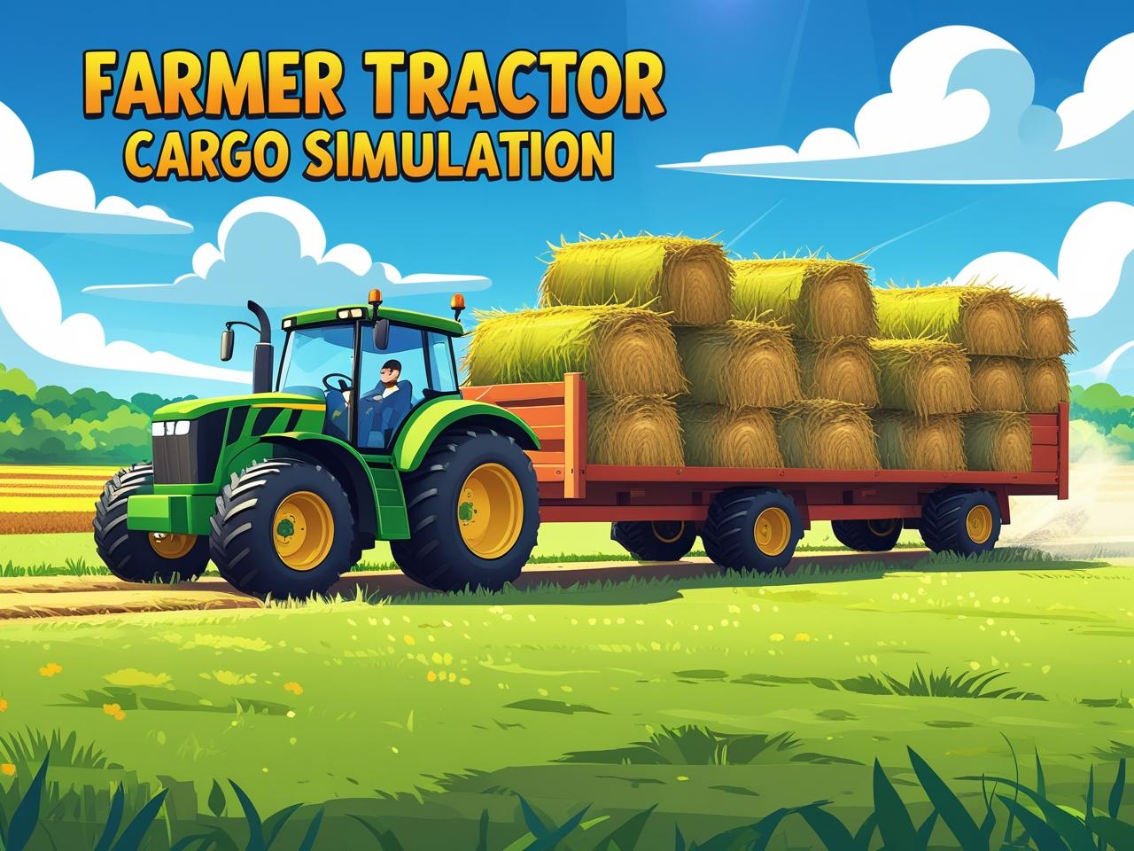 Farmer Tractor Cargo Simulation