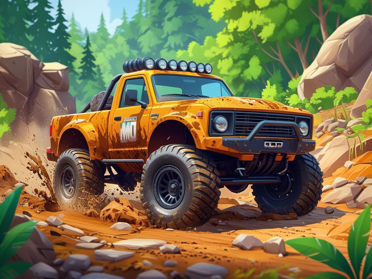Mud Truck Russian Offroad