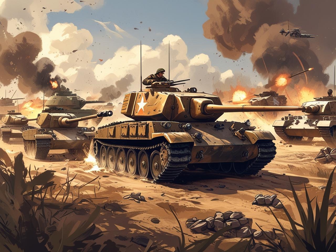 Realistic Tanks Poopy War